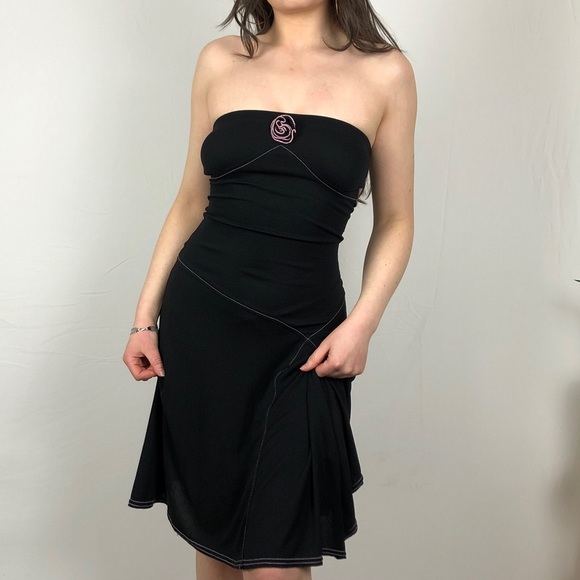 00s strapless midi dress by My Michelle - Picture 3 of 5